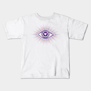 All seeing eye symbol Kids T-Shirt